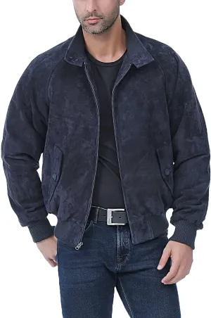 Landing Leathers Men WWII Leather Bomber Jacket (Also available in Big and Tall)