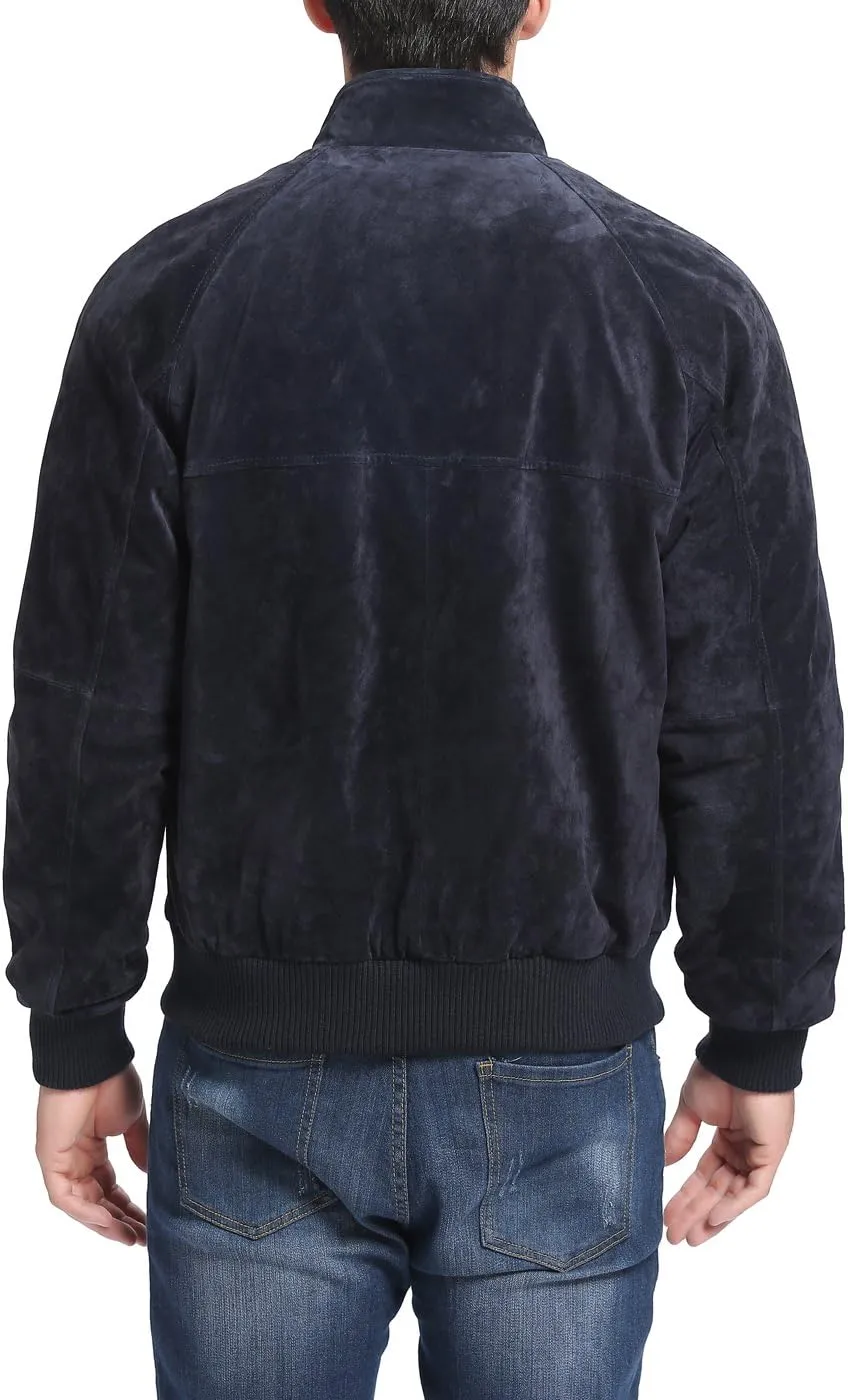 Landing Leathers Men WWII Leather Bomber Jacket (Also available in Big and Tall)