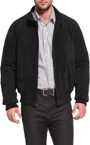 Landing Leathers Men WWII Leather Bomber Jacket (Also available in Big and Tall)