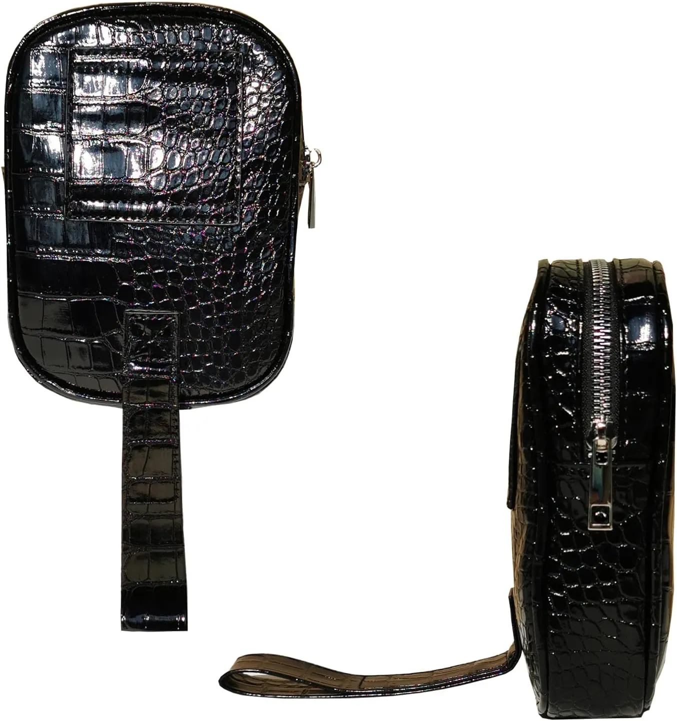 Larswon Women's Waist Pack, Black, Small