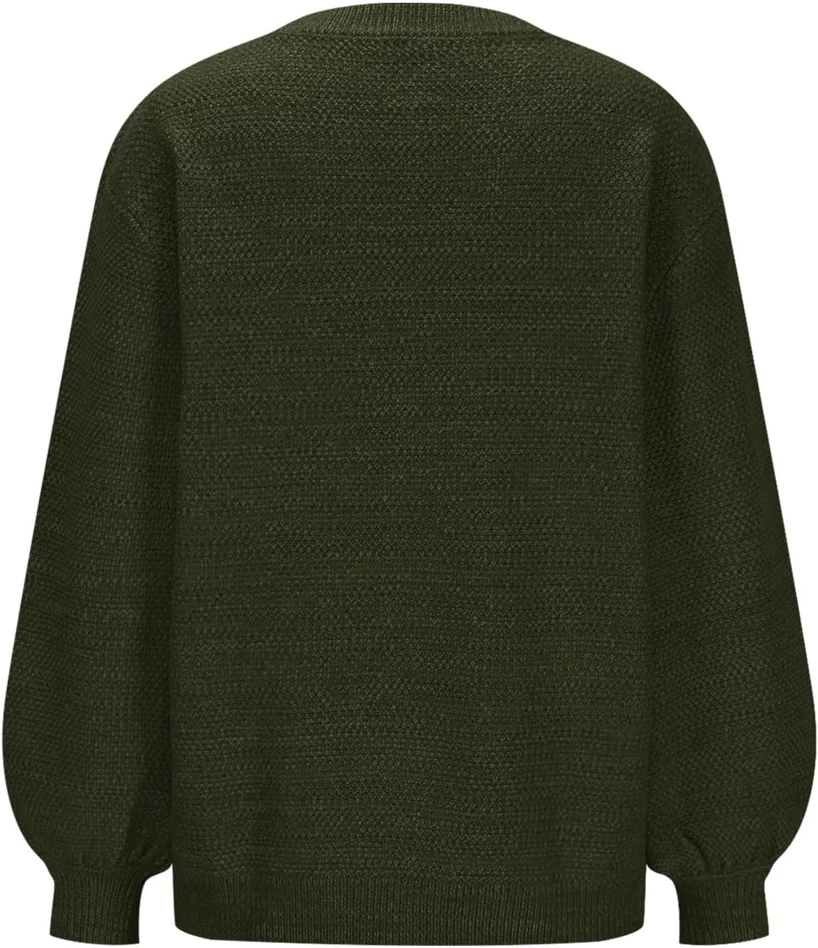 Lastesso Fall Sweaters for Women 2024 Soft Knitted Preppy Sweater Long Sleeve Crew Neck Fashion Outfit Crochet Clothes