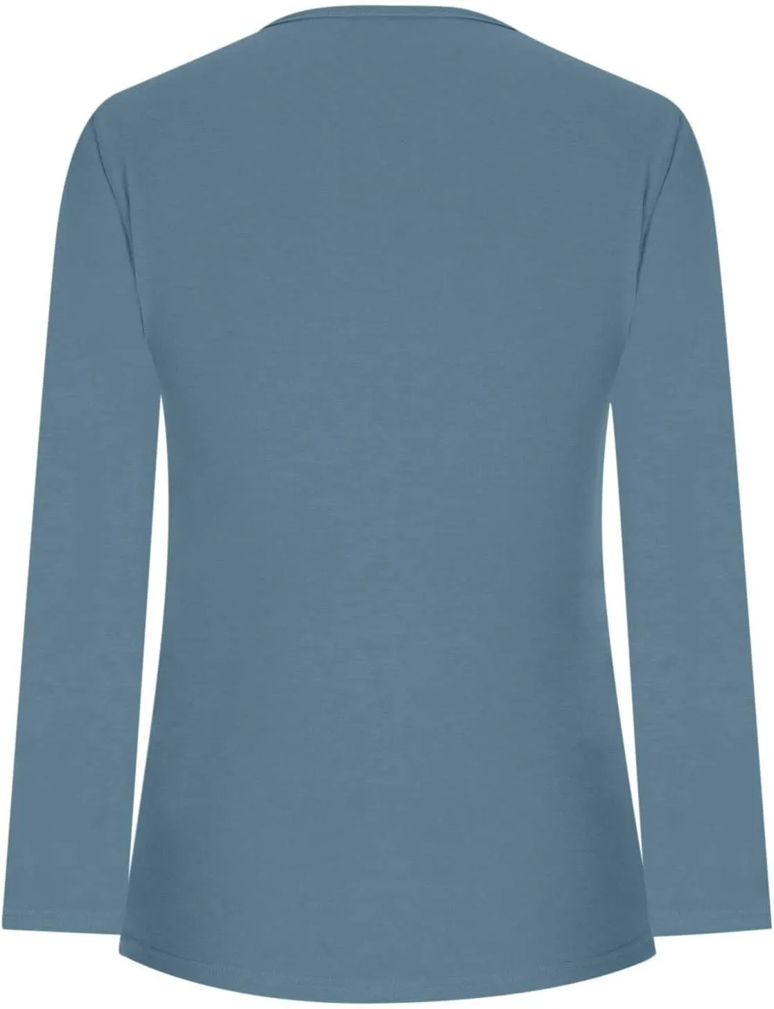 Lastesso Long Sleeve Shirts for Women Pleated Tuinc Tops Classiac Solid Fall Tops Relaxed Button Down V Neck Outfits 2024