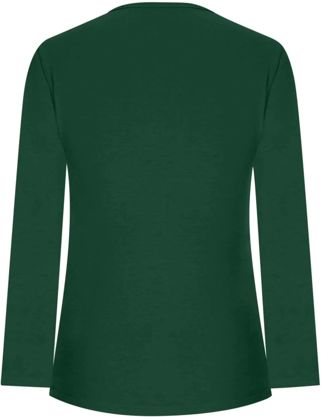 Lastesso Long Sleeve Shirts for Women Pleated Tuinc Tops Classiac Solid Fall Tops Relaxed Button Down V Neck Outfits 2024