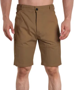 Lastesso Mens Athletic Shorts Casual Button Up Golf Shorts Lightweight Summer Workwear with Pockets Business Lounge Shorts