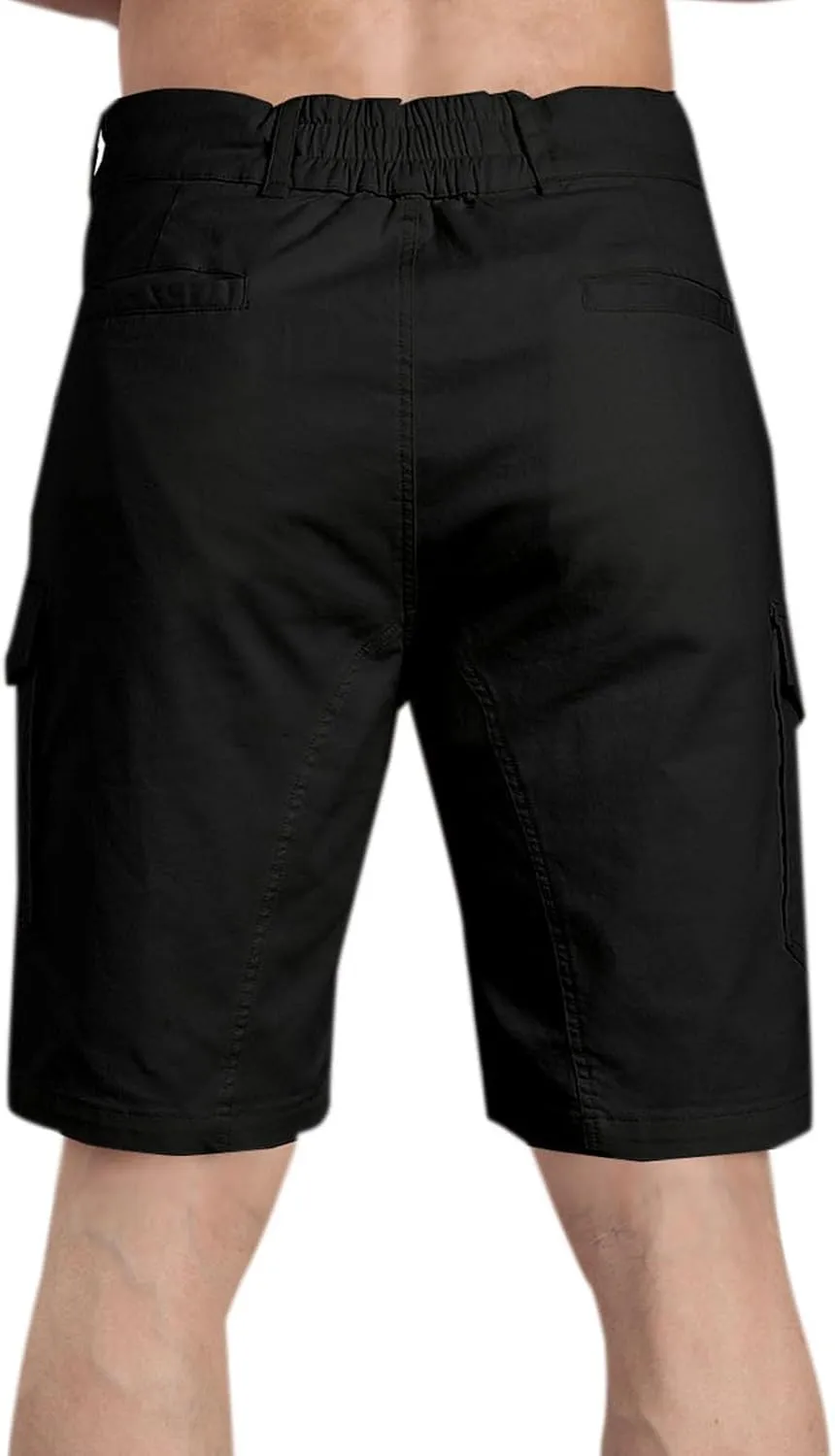 Lastesso Mens Athletic Shorts Casual Button Up Golf Shorts Lightweight Summer Workwear with Pockets Business Lounge Shorts