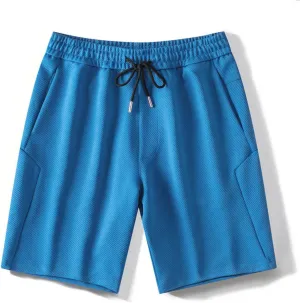 Lastesso Mens Athletic Shorts Mesh Dry Fit Shorts Workout Running Pants with Pockets Breathable Summer Outdoor Sports Shorts