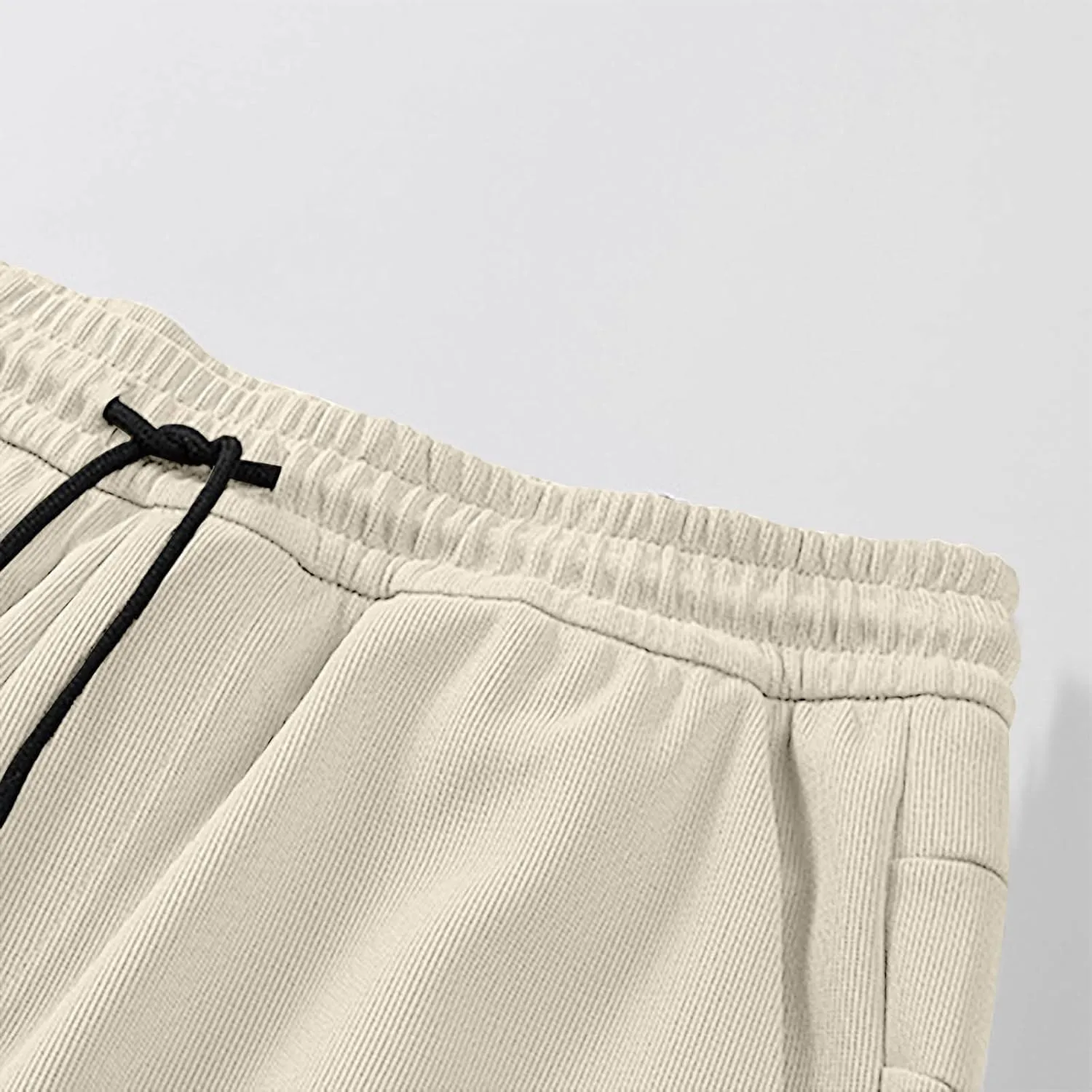 Lastesso Mens Shorts Running Quick Dry Shorts Drawstring Lightweight Pants with Pockets Casual Low Rise Workout Shorts