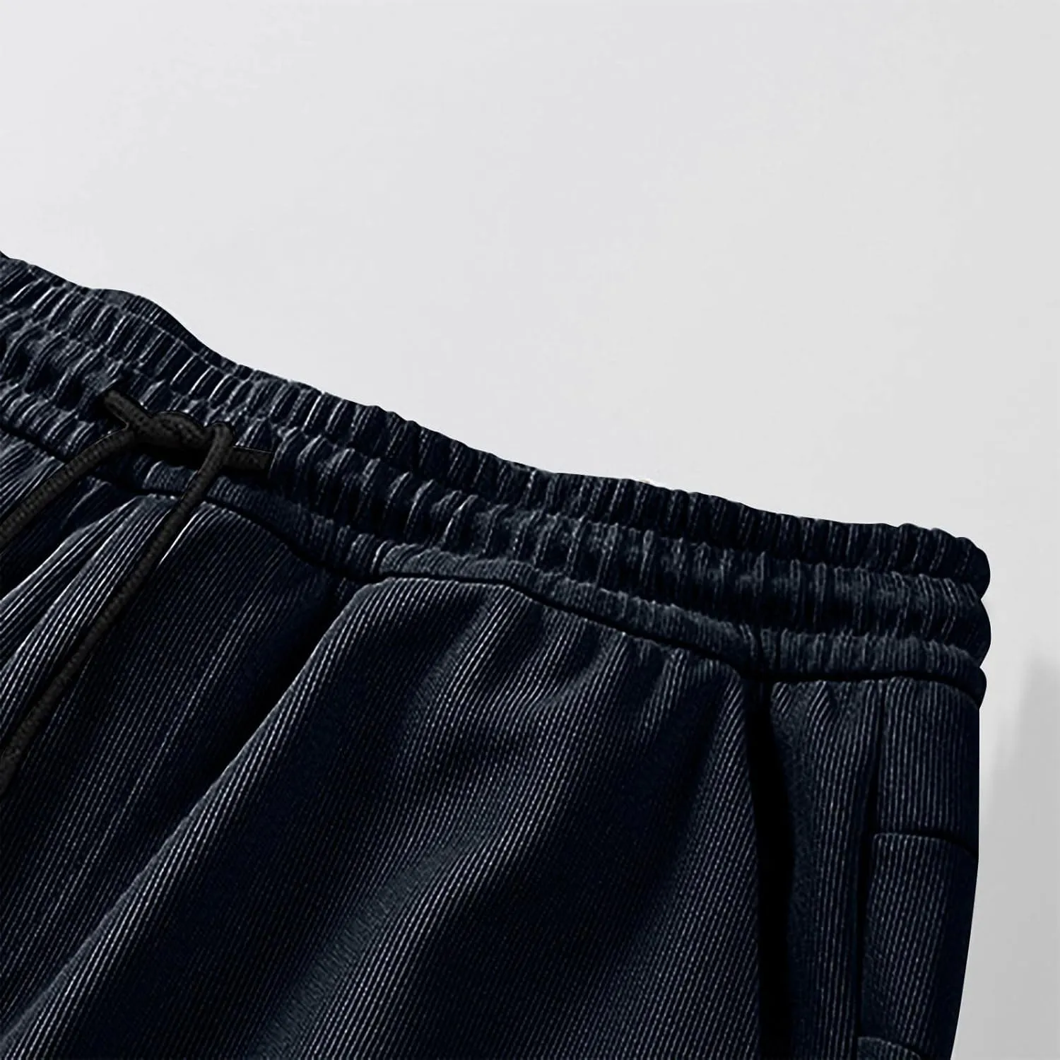 Lastesso Mens Shorts Running Quick Dry Shorts Drawstring Lightweight Pants with Pockets Casual Low Rise Workout Shorts