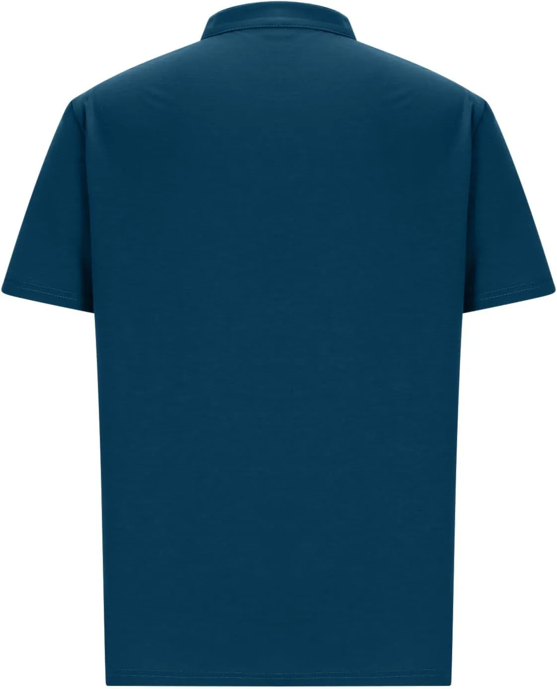Lastesso Mens T-Shirts Athletic Sports Summer Workout Shirts Button Down Helney Shirts with Pockets Lightweight T-Shirts