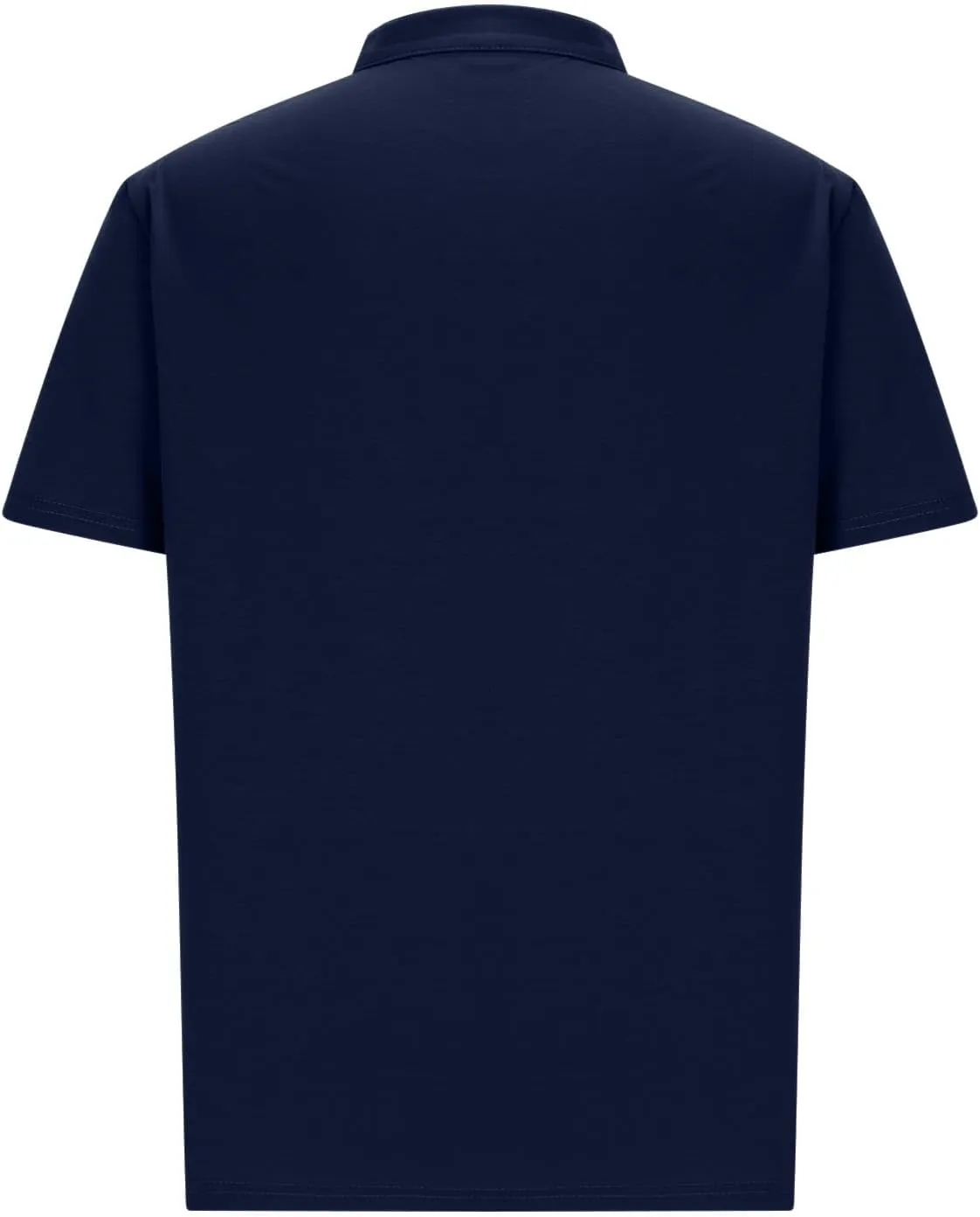 Lastesso Mens T-Shirts Athletic Sports Summer Workout Shirts Button Down Helney Shirts with Pockets Lightweight T-Shirts