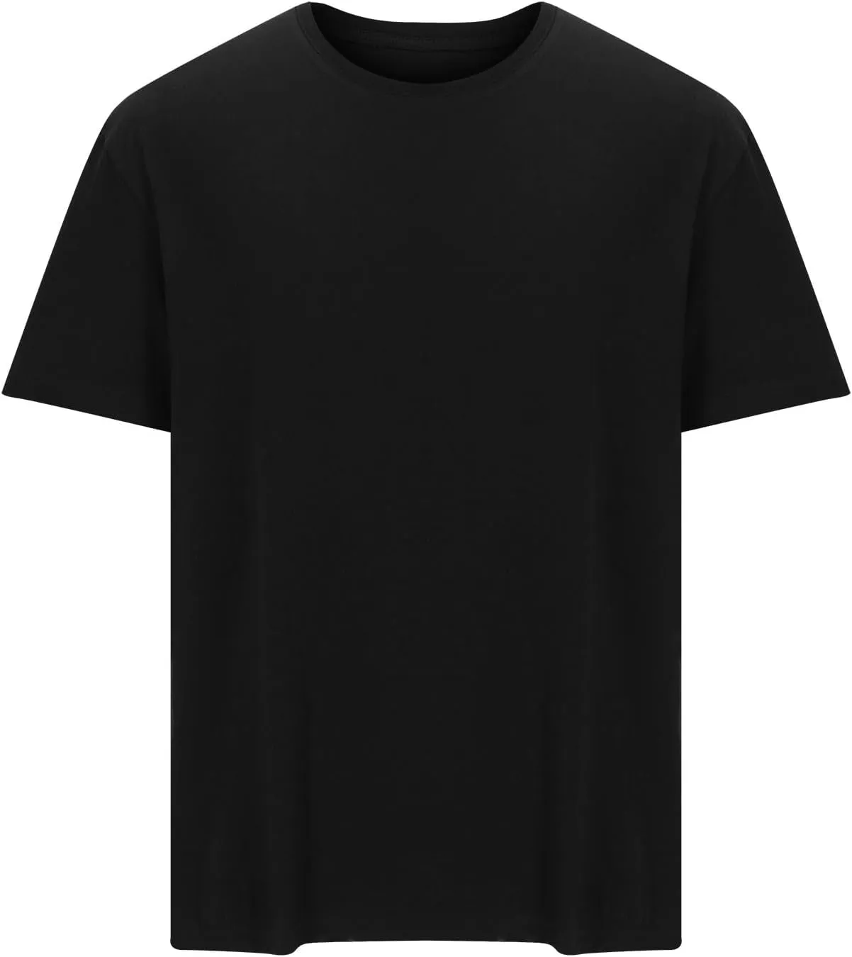 Lastesso Mens T-Shirts Soft Fitted Elastic Tees Classiac Short Sleeve Workout Shirt Basic Breathable Athletic Running Tops