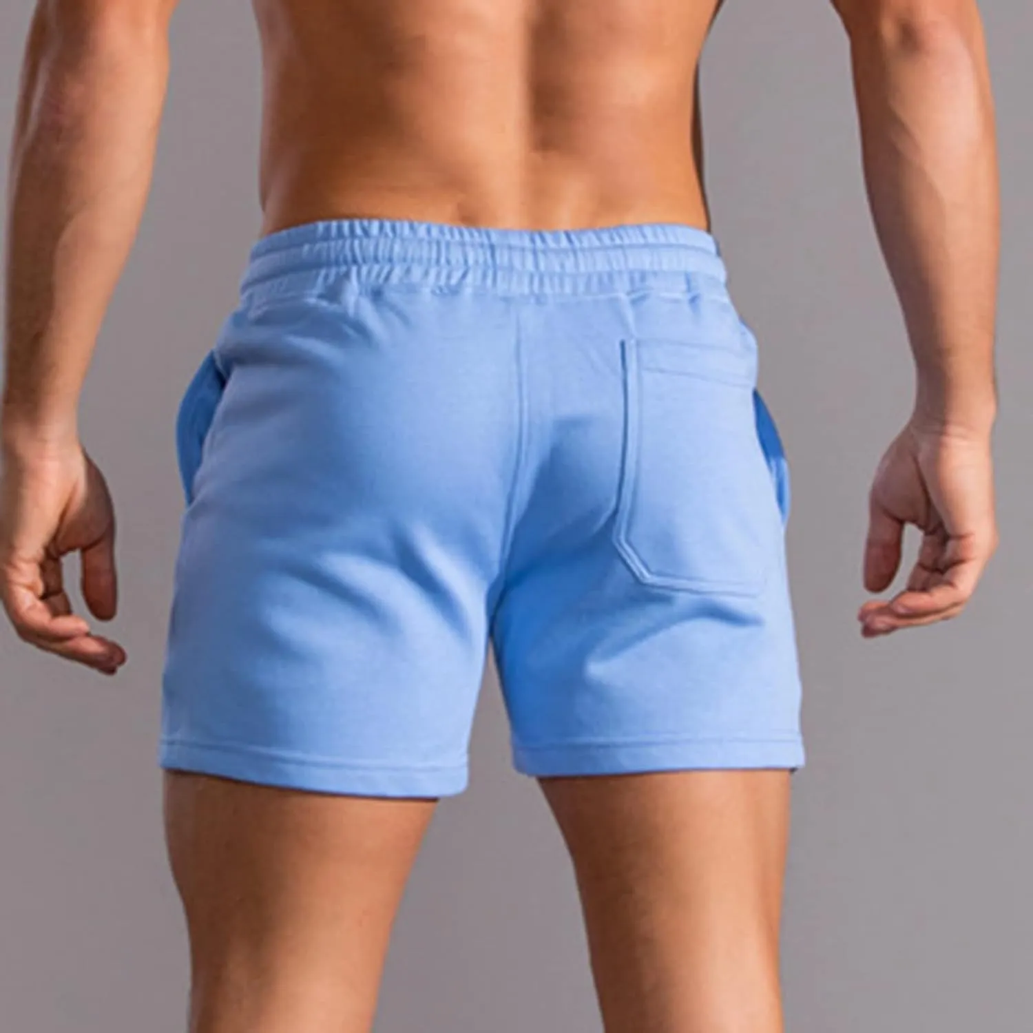 Lastesso Running Shorts Men Casual Flat Front Shorts Cotton Lightweight Running Shorts with Pockets Athletic Shorts Summer