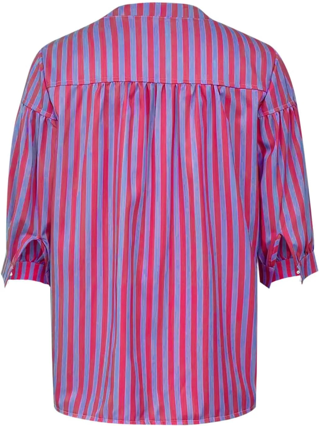 Lastesso Summer Tops for Women 2024 Trendy Striped Color Block Tee Short Casual V Neck Loose Pullover Tops Vacation T-Shirt