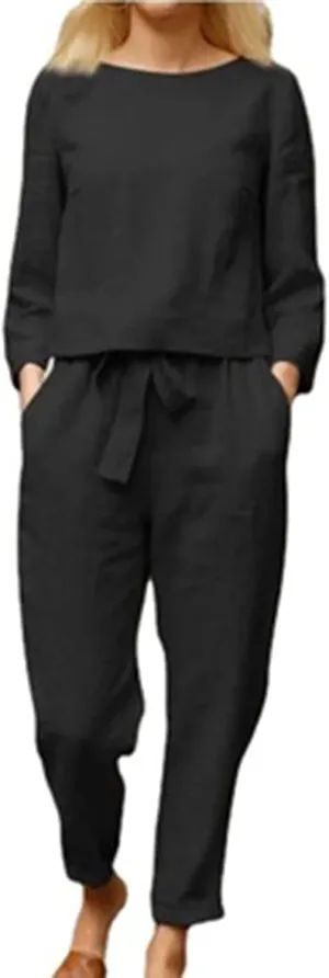 Lastesso Sweatsuits for Women Set 2 Piece Lightweight Loungewear Sets Matching Jogging Suit Casual Solid Track Suits Outfits
