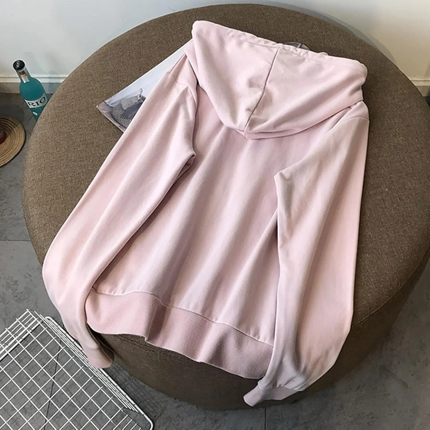 Lastesso Track Suits for Women Set Comfy Loose Sweatsuit 2 Piece Set Full Zip Up Long Sleeve Jacket Hood Sports Sweatpants