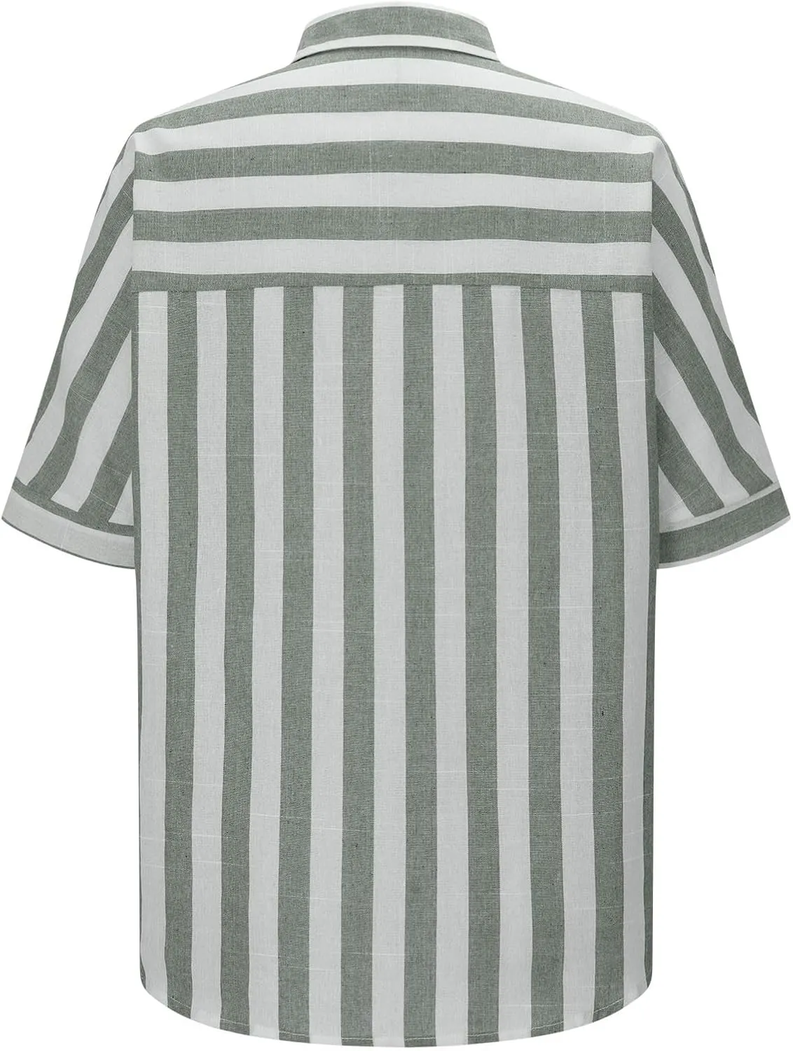 Lastesso Womens Summer Tops Lightweight Button Down Stripes Short Short Sleeve Pullover Shirts Business Casual T-Shirt