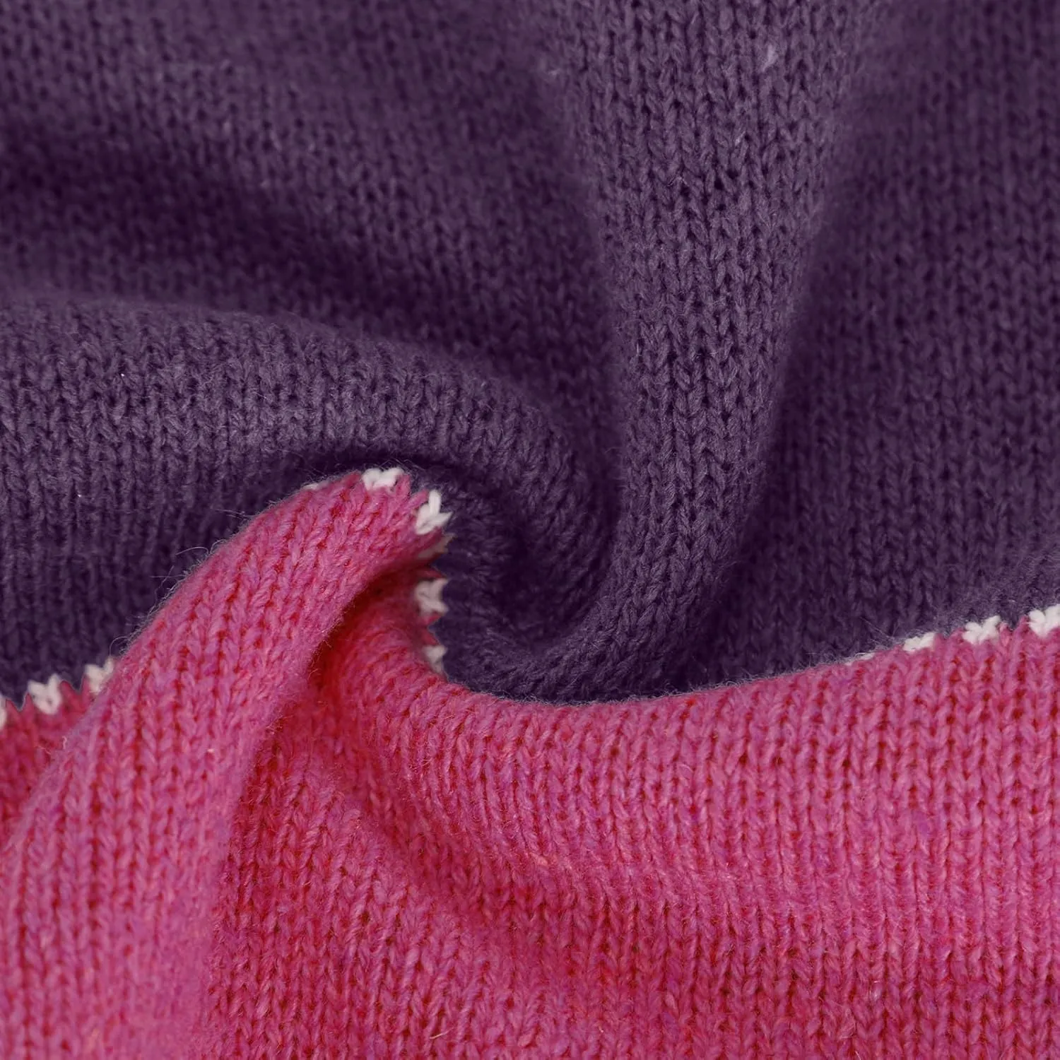 Lastesso Womens Sweaters Color Block Pullover Sweater Crochet Crew Neck Casual Loose Fit Outfits Preppy Fall Clothes