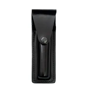 Leather Light Pouch With Snap Closure