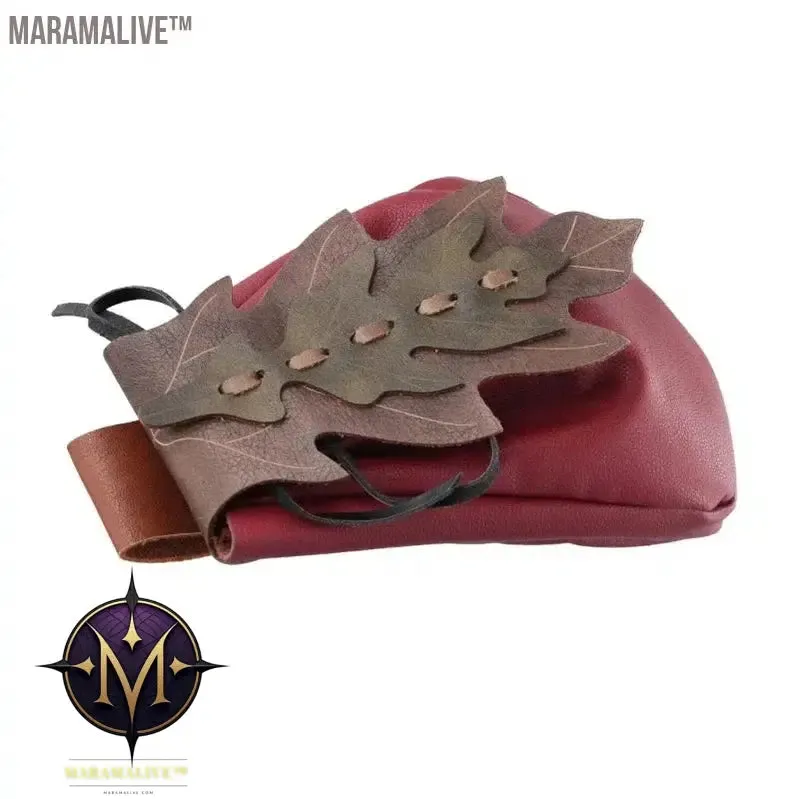 Leather Medieval Waist Pack Vintage Handwork Belt Pouch Bag Waist Bag Belt Pouch