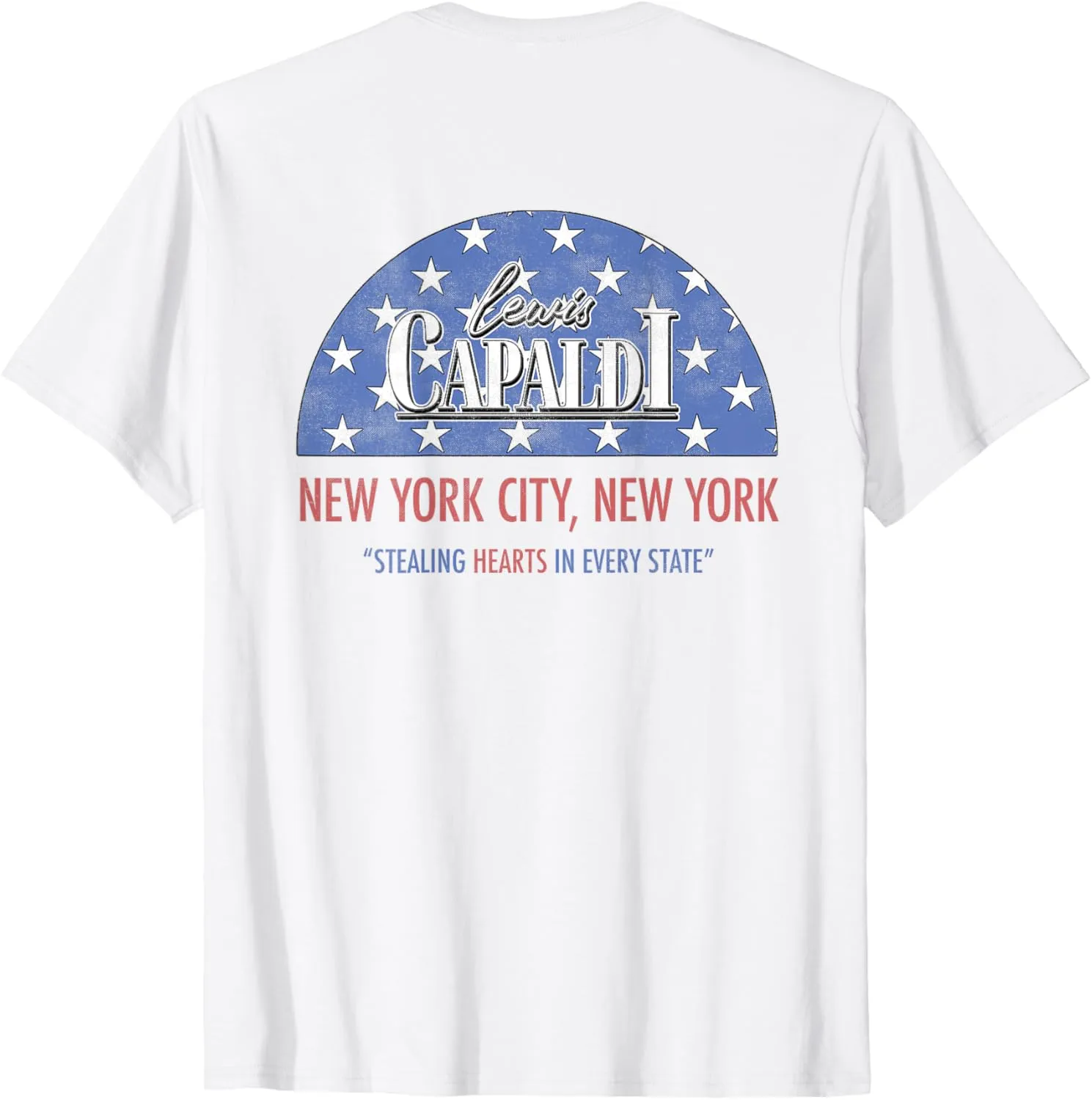 Lewis Capaldi – Americas Sweetheart New York T-Shirt