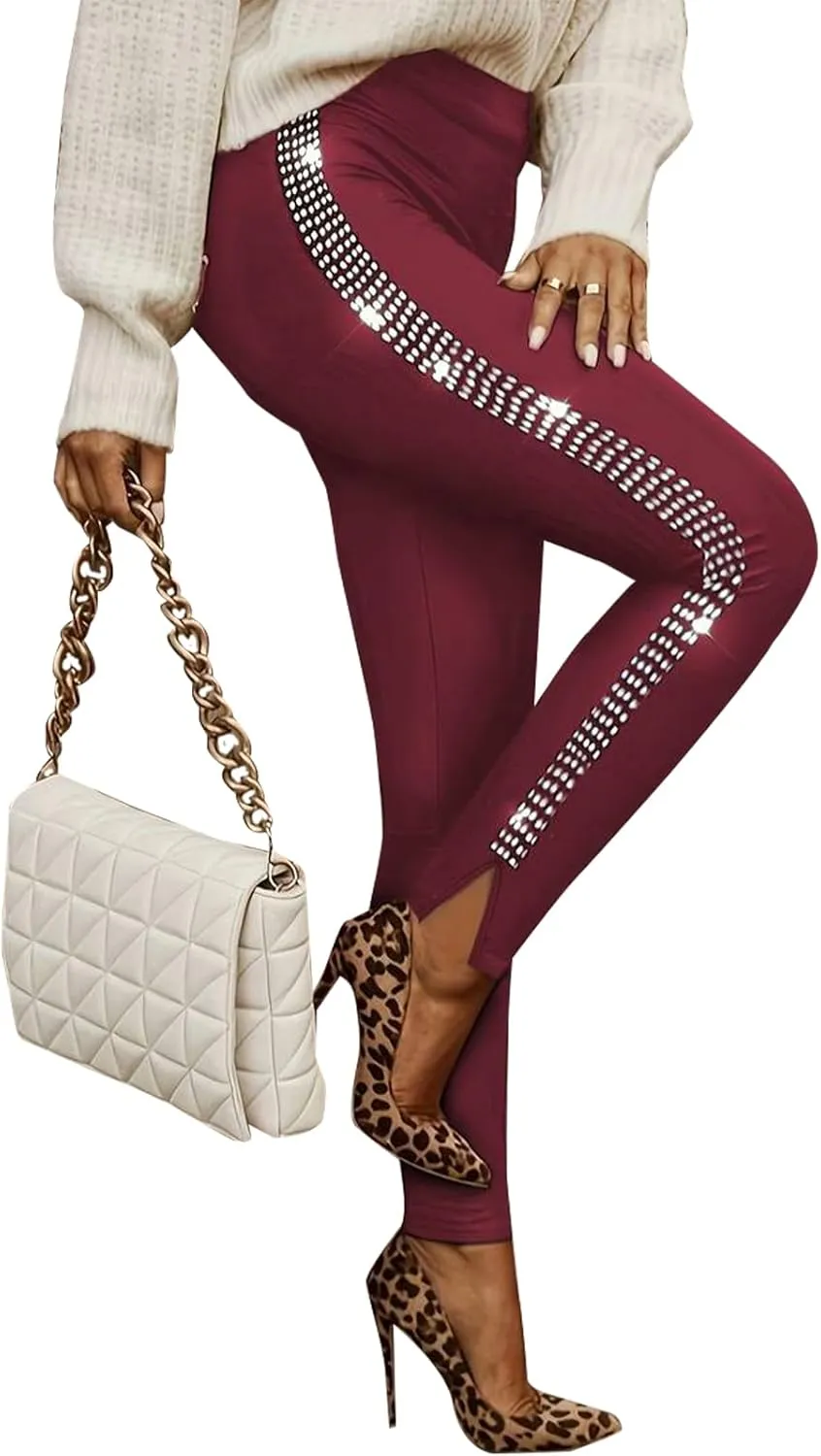 LifeShe Women's Casual Hip Hop High Waist Cargo Pants Joggers Sweatpants Streetwear