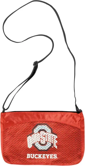Littlearth NCAA Ohio State Buckeyes Jersey Mini Purse