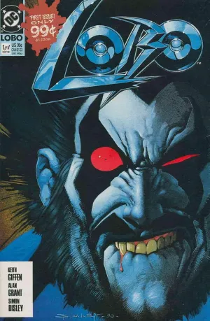Lobo (Mini-Series) #1 FN ; DC comic book | Simon Bisley 1st print