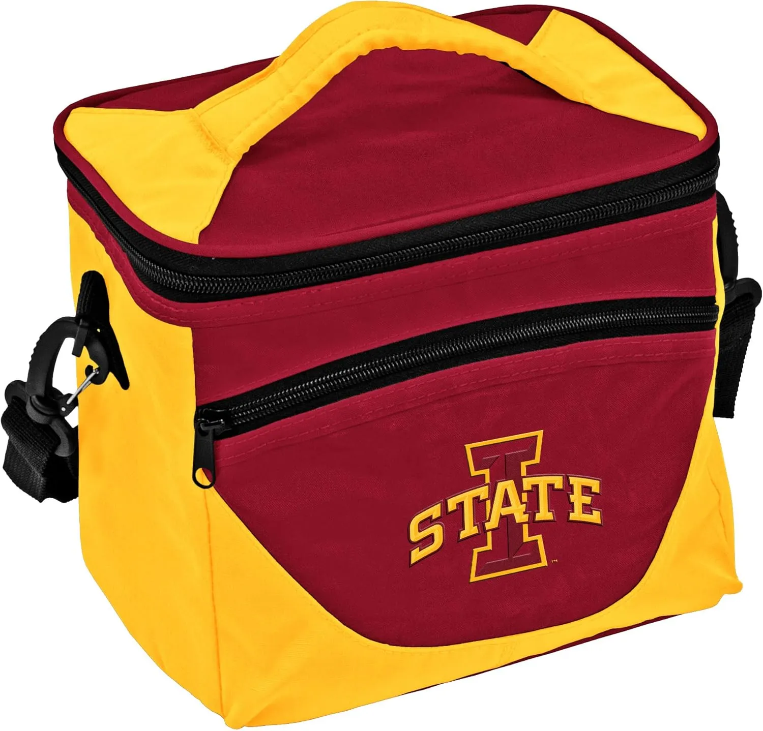 Logo Brands Officially Licensed NCAA Collegiate 9-Can Cooler Tote with Front Dry Storage Pocket and Shoulder Strap