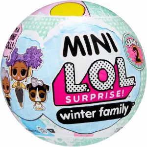L.O.L. Surprise! Mini Winter Family with Doll, Lil Sis and Pet with 5  Surprises- Collectible Holiday Toys, Stocking Stuffers, Great Gift for Kids Ages 4 5 6  Years Old & Collectors