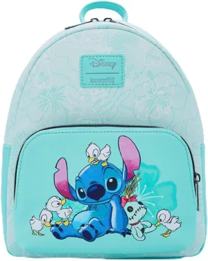 Loungefly Disney Stitch With Ducks Mini Backpack AQUA MINT (KH) NONE