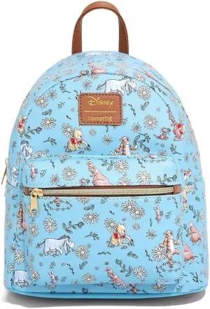 Loungefly Disney Winnie The Pooh Sketch Daisies Mini Backpack