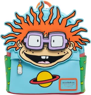 Loungefly Nickelodeon Rugrats Chuckie Cosplay Women's Backpack With Removable Glasses
