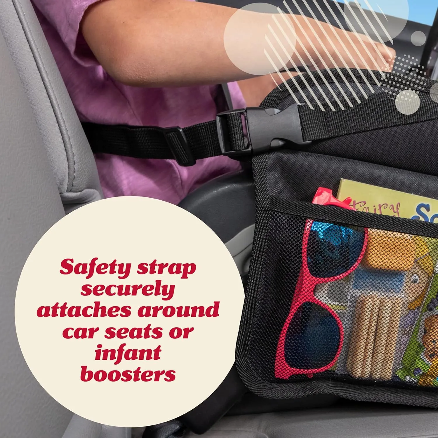 Lusso Gear Lap Tray for Toddler and kids, Table Tray for Travel, Car Seat, Airplane, Desk Essential Accessories and Road Trip Activities (Gray)