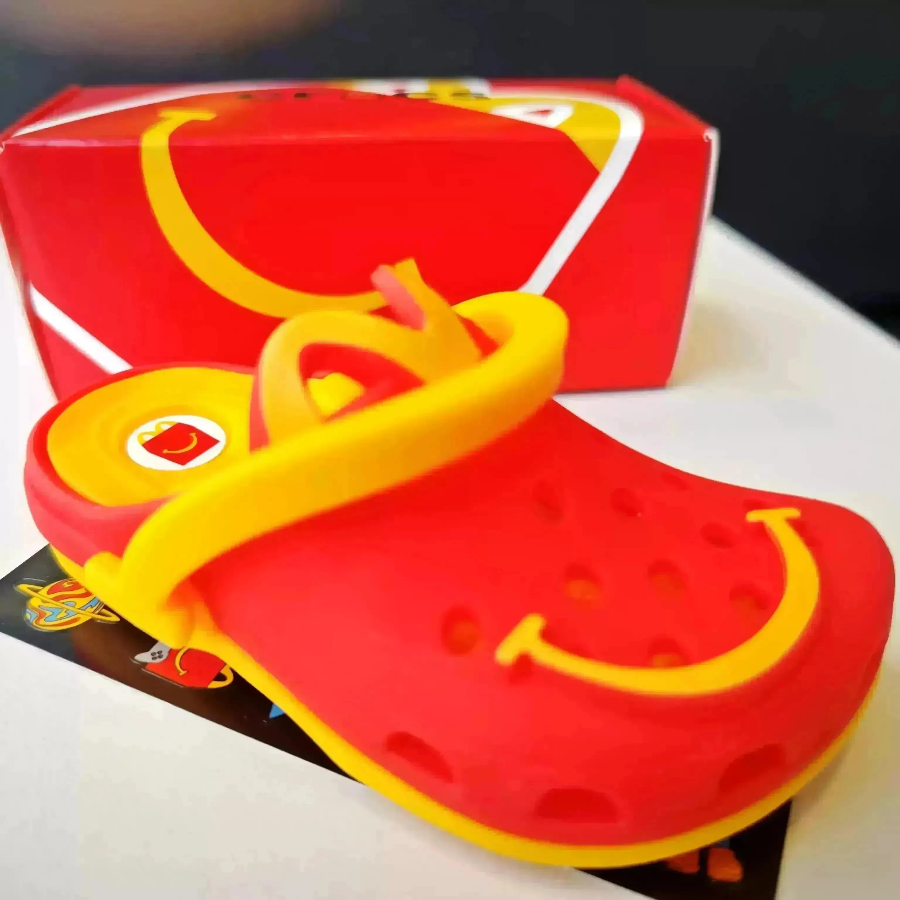 McSlipper Crocs Keychain