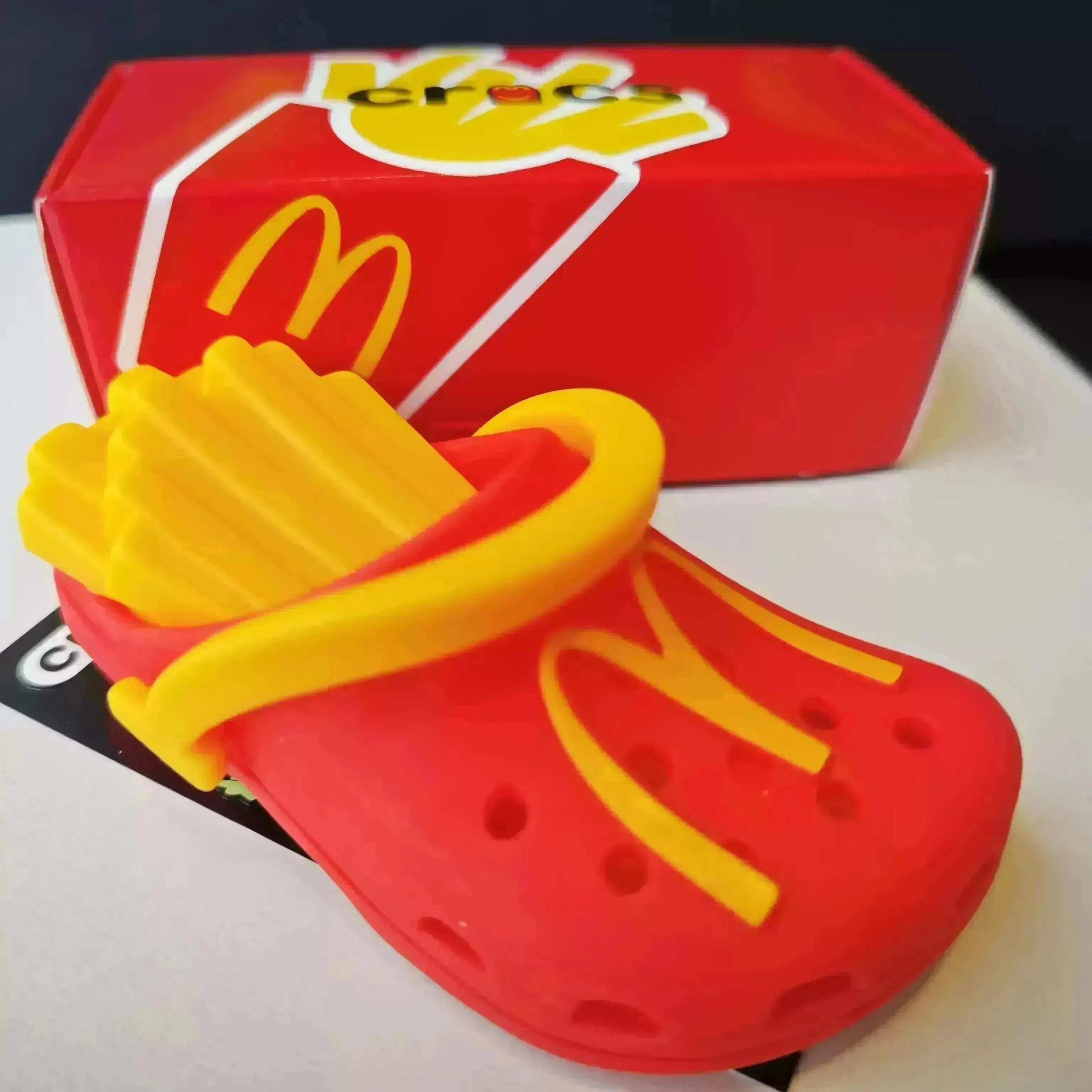 McSlipper Crocs Keychain