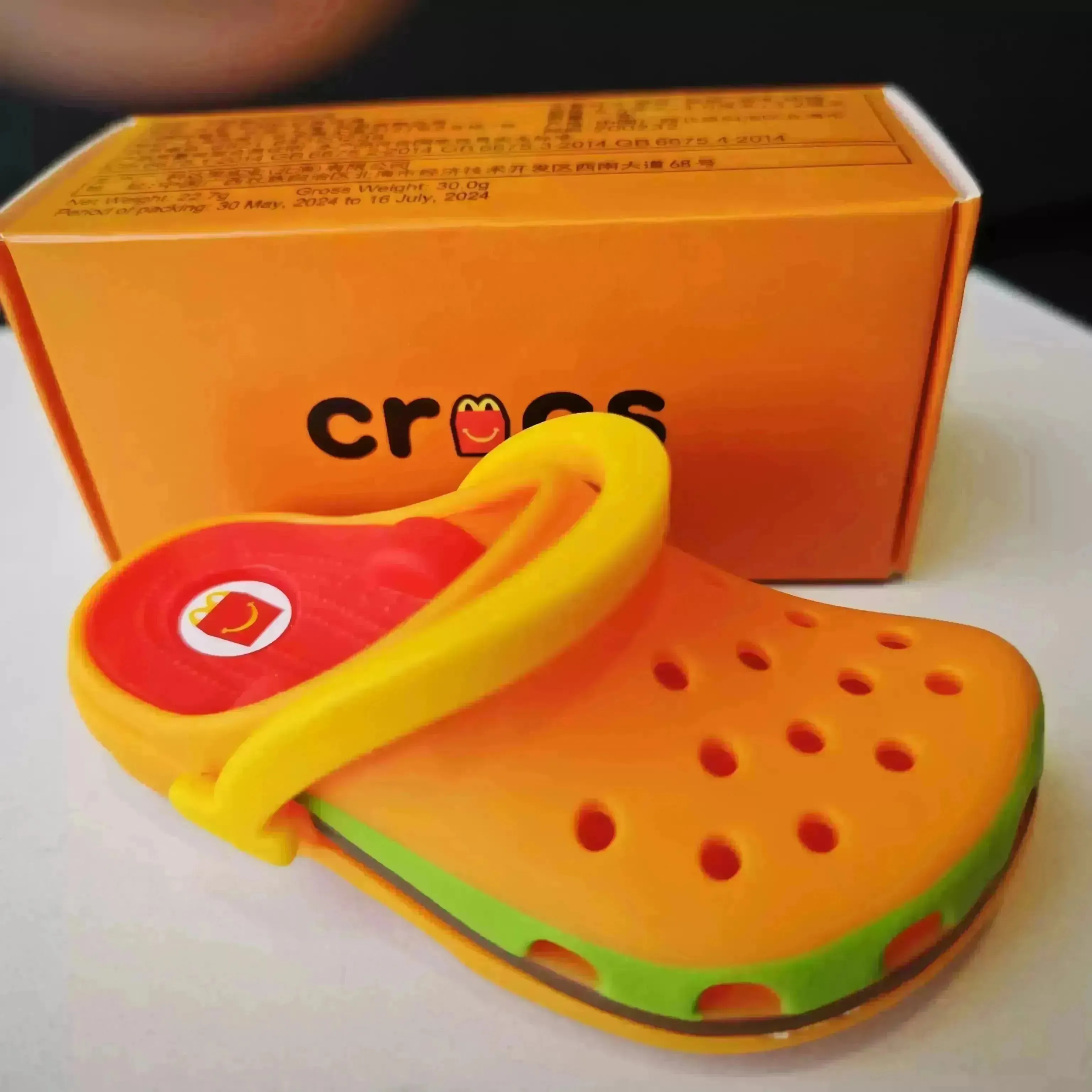 McSlipper Crocs Keychain