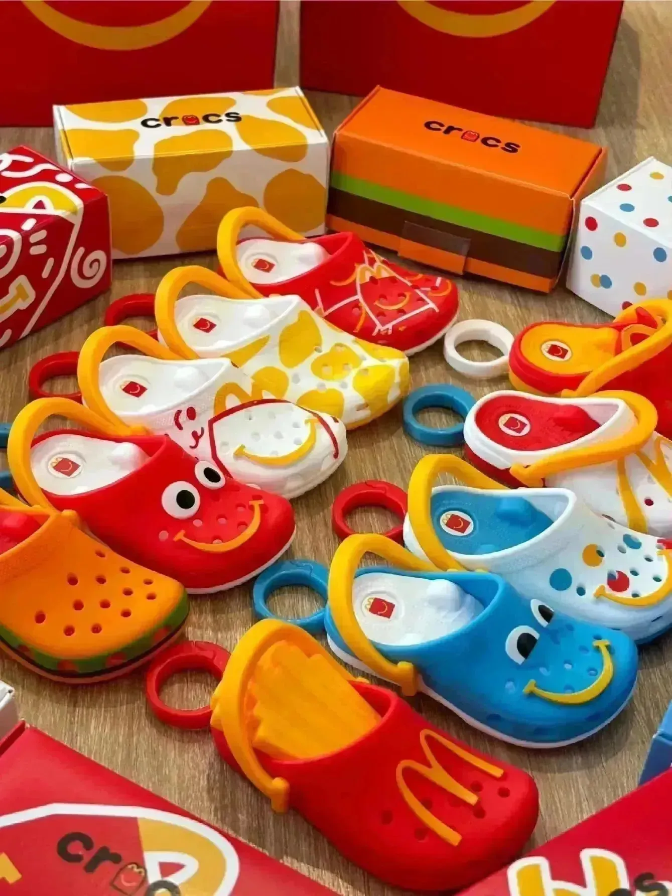 McSlipper Crocs Keychain