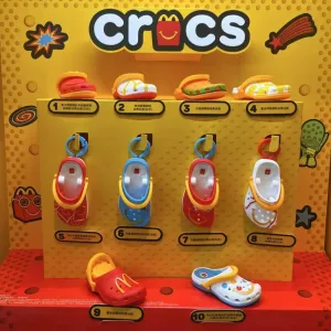 McSlipper Crocs Keychain
