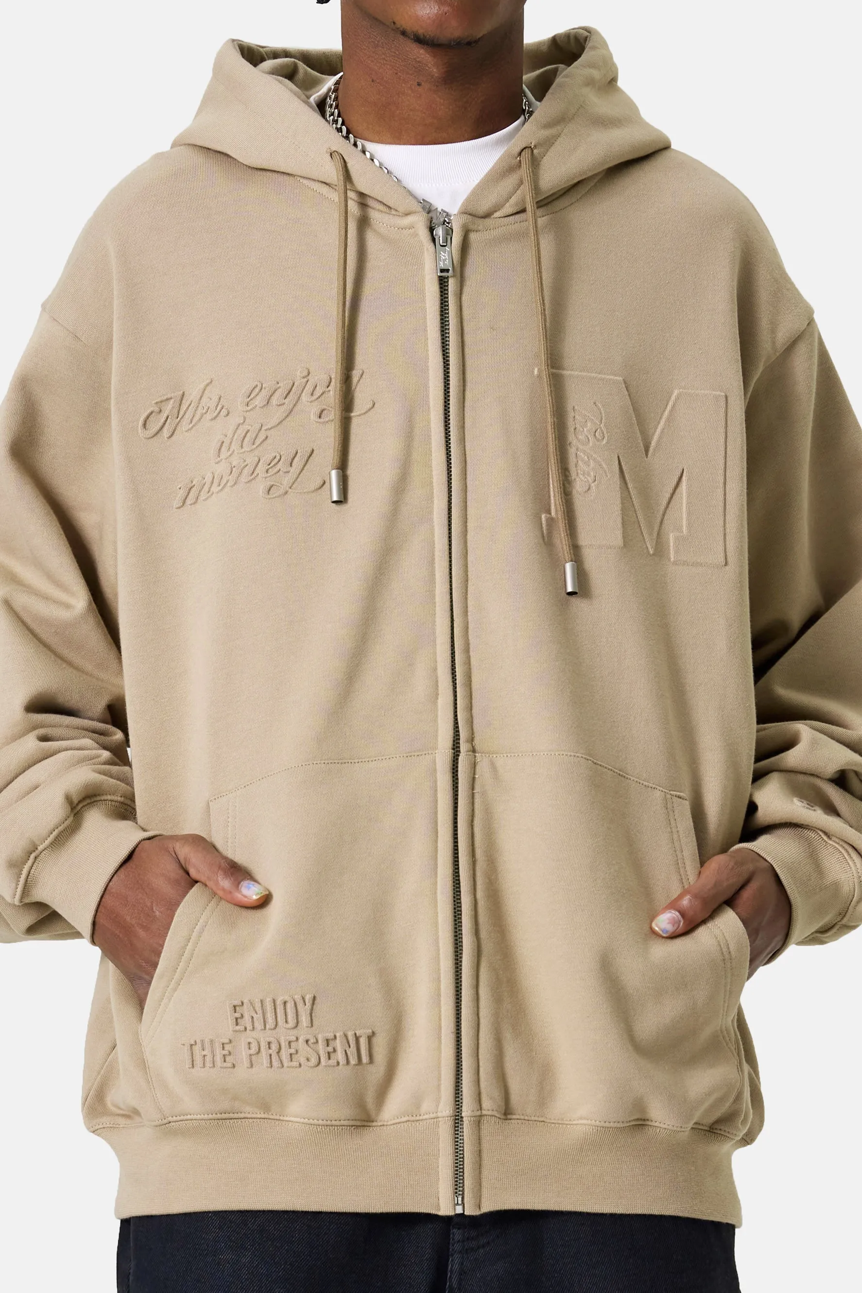MEDM EMBOSSED HOODIE