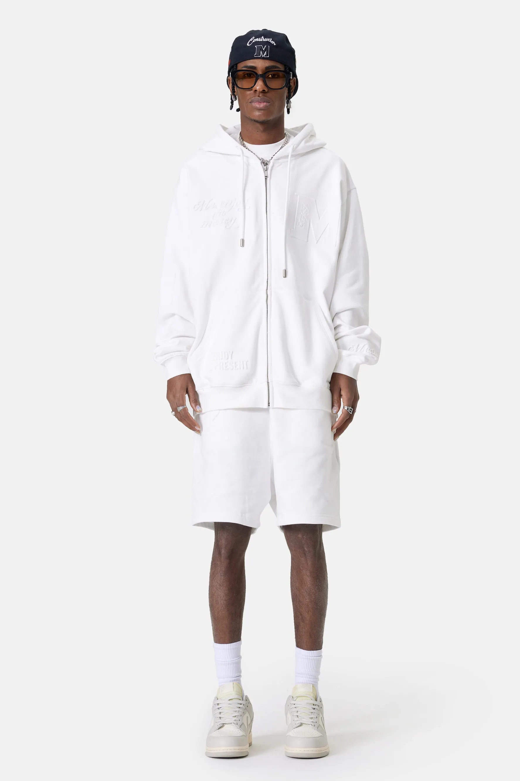 MEDM EMBOSSED HOODIE