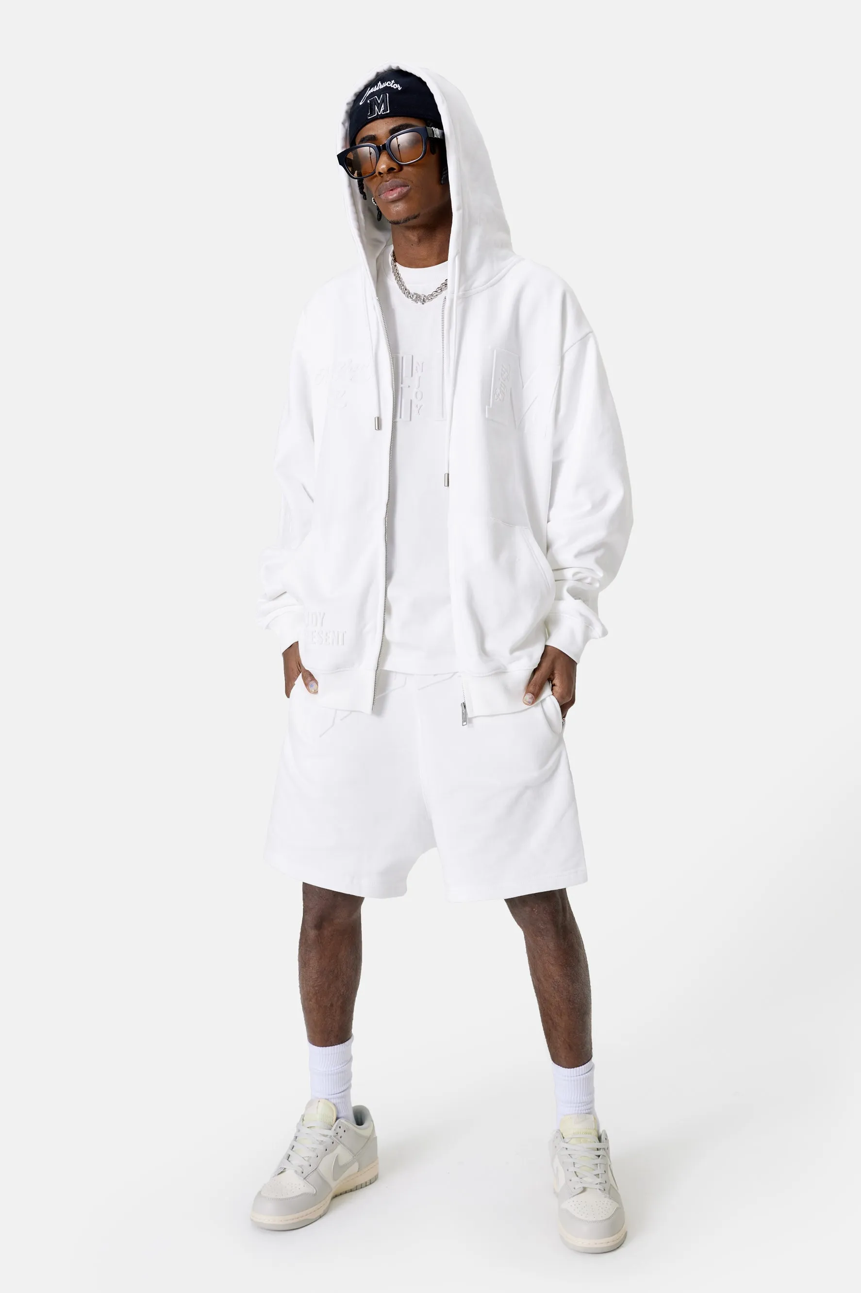 MEDM EMBOSSED HOODIE