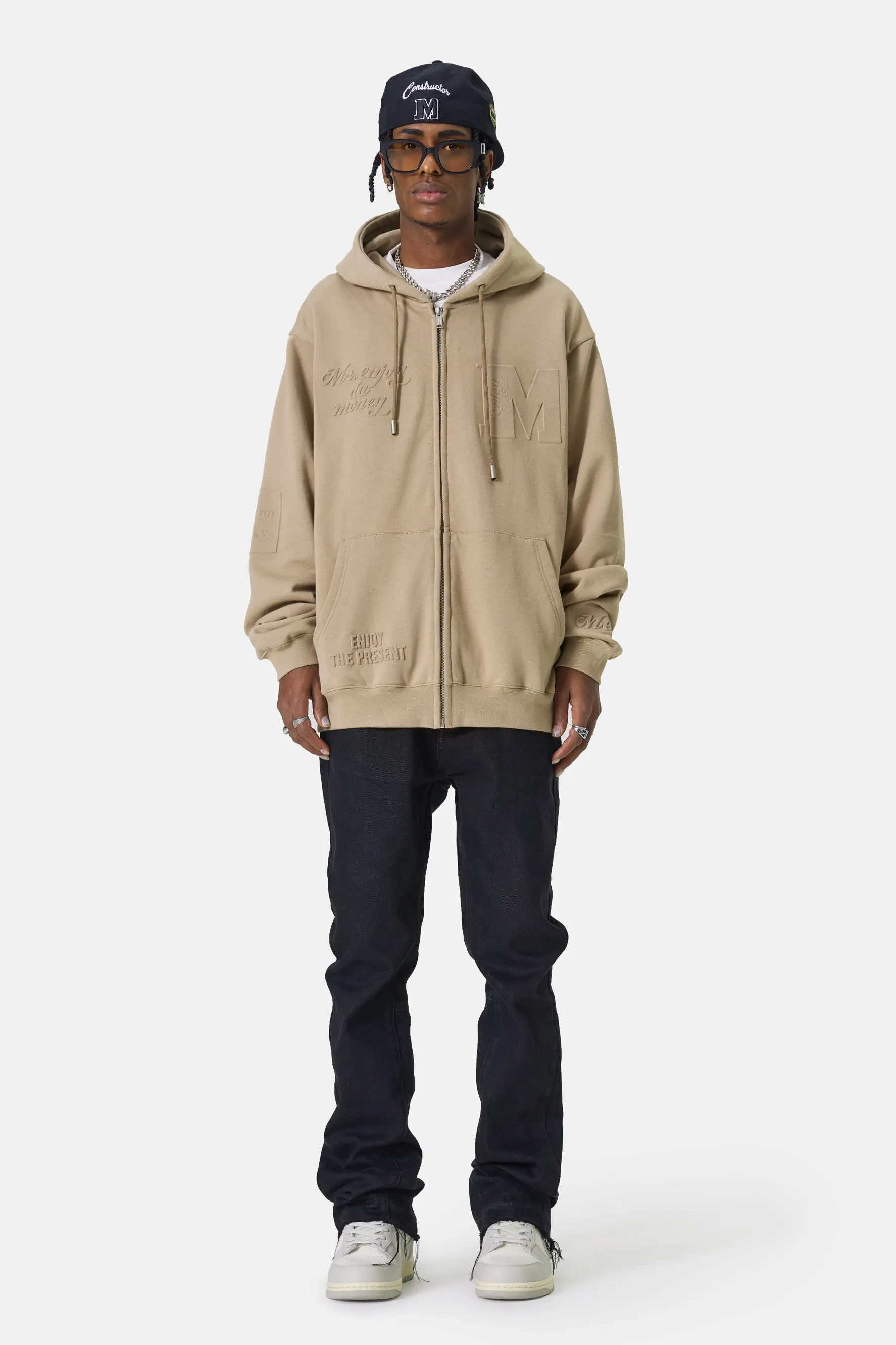 MEDM EMBOSSED HOODIE