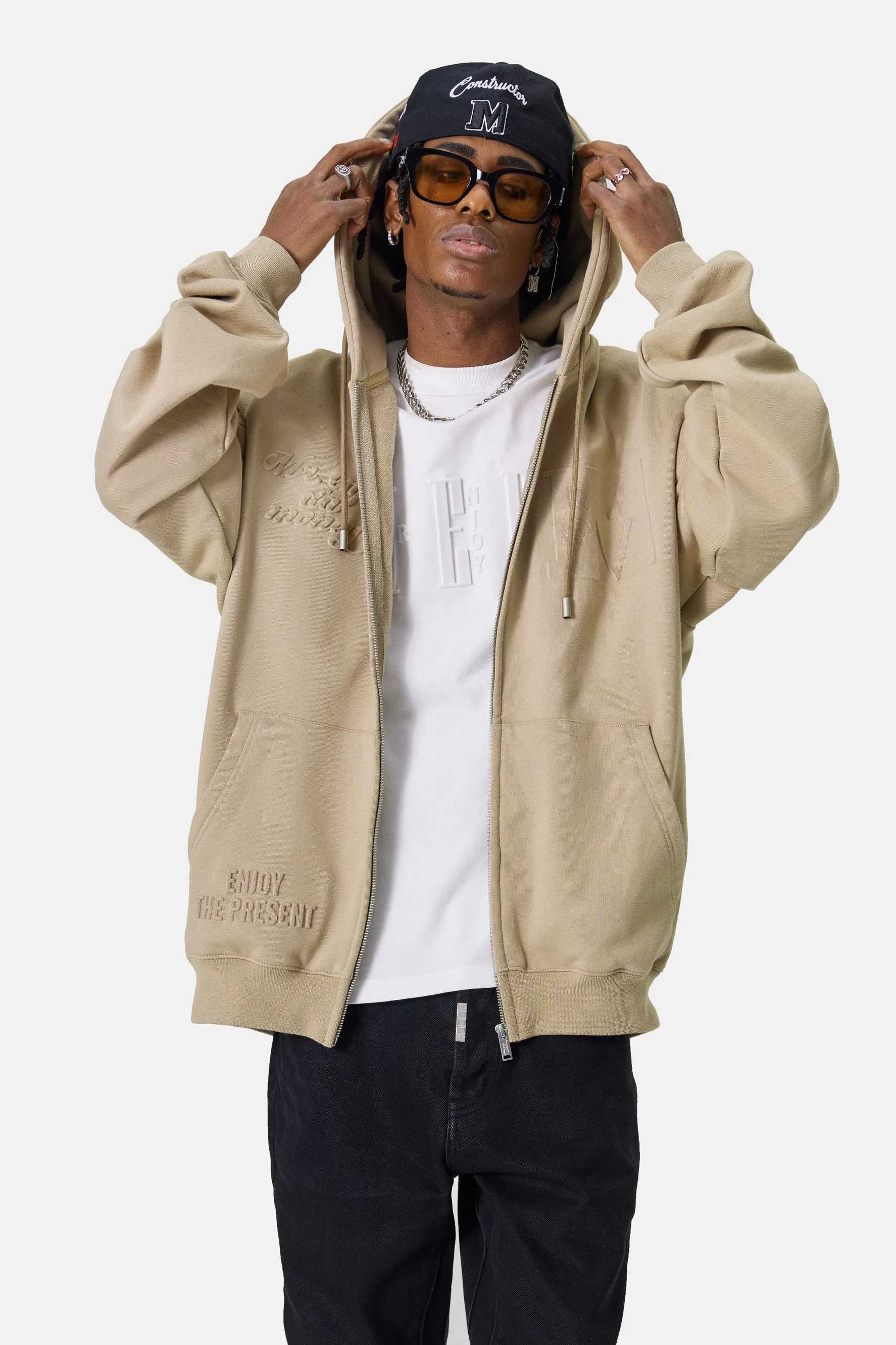 MEDM EMBOSSED HOODIE