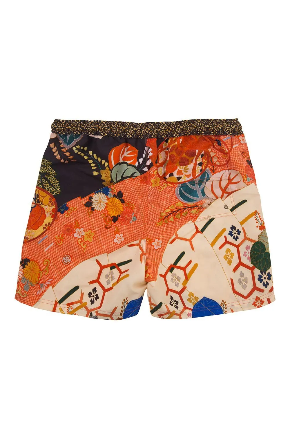 MEN'S ELASTIC WAIST BOARDSHORT KISSING THE SUN