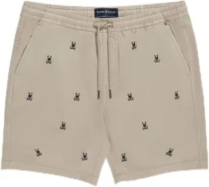 Mens Isles Embroidered Elastic Waist Short