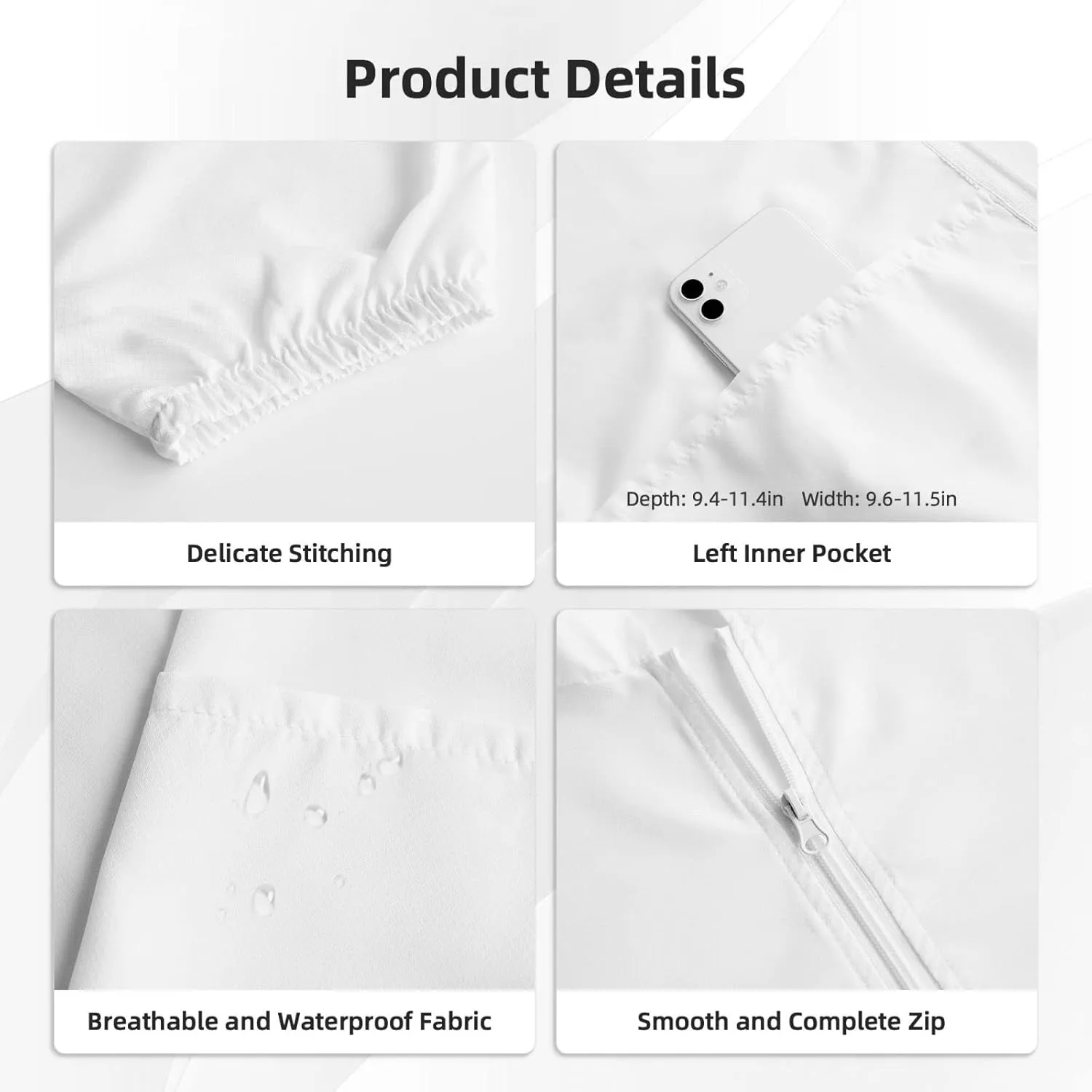 Men's Sun Protection Jacket UPF 50  Full Zipper Long Sleeve UV Hoodie Shirt Women's Outdoor Jacket