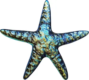 Metallic Starfish (Fusion Series) Ceramic Swimming Pool Mosaic (5", Rainbow)