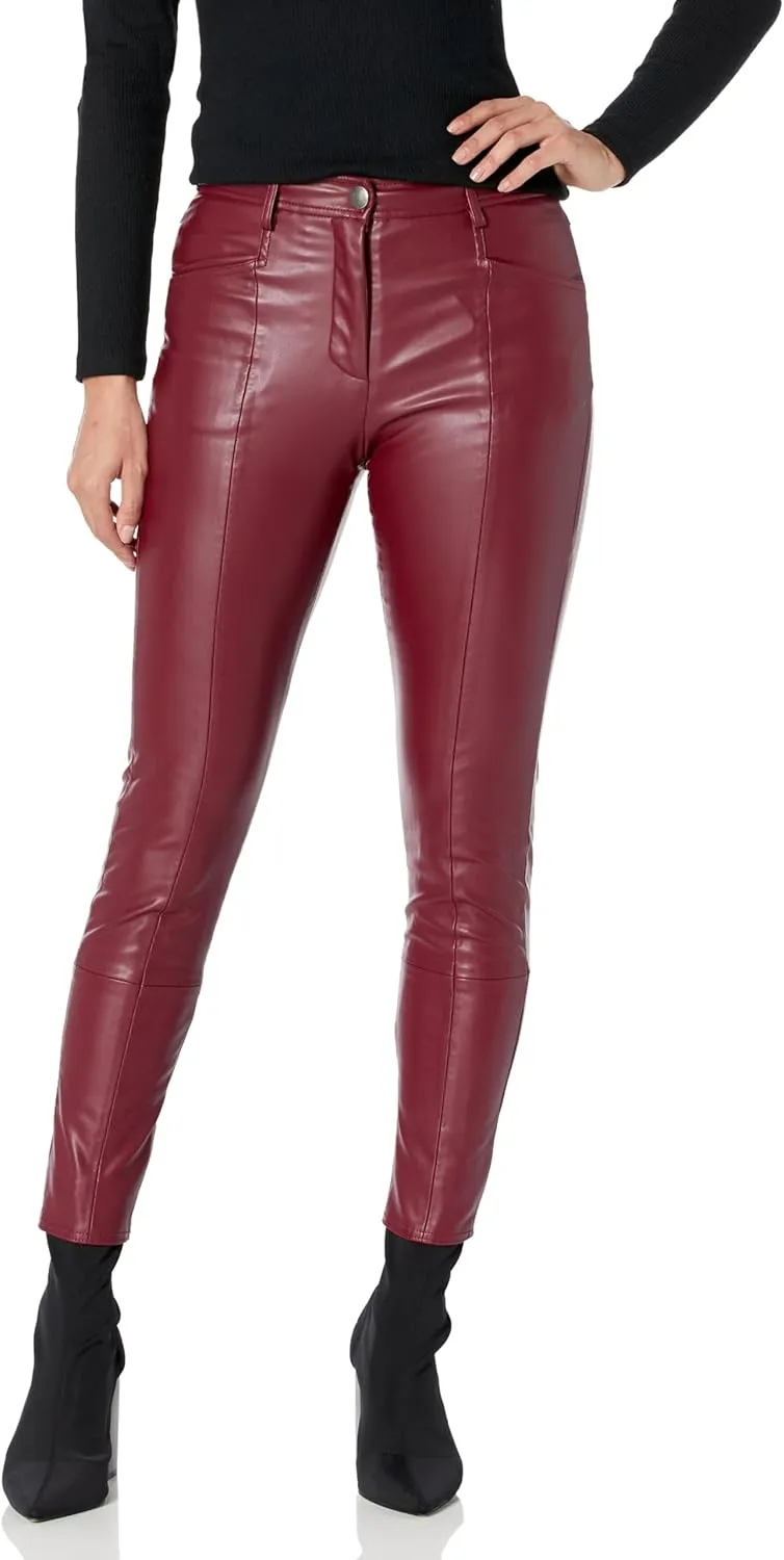 MILLY Women's Rue Faux Leather Pants