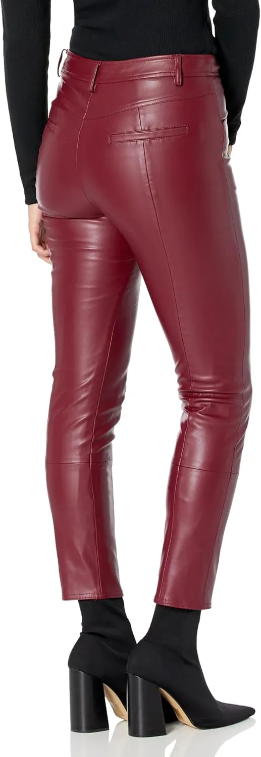 MILLY Women's Rue Faux Leather Pants
