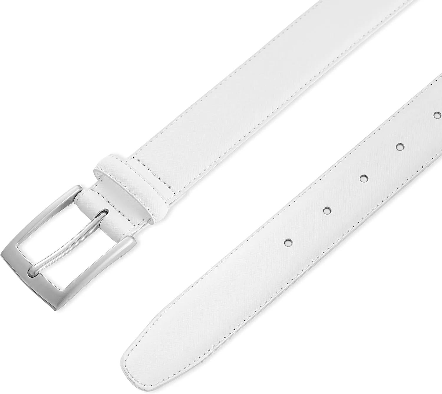 MILORDE Men's Genuine Leather Dress Belt, Handmade, 100% Cow Leather, Fashion & Classic Designs for Work Business and Casual